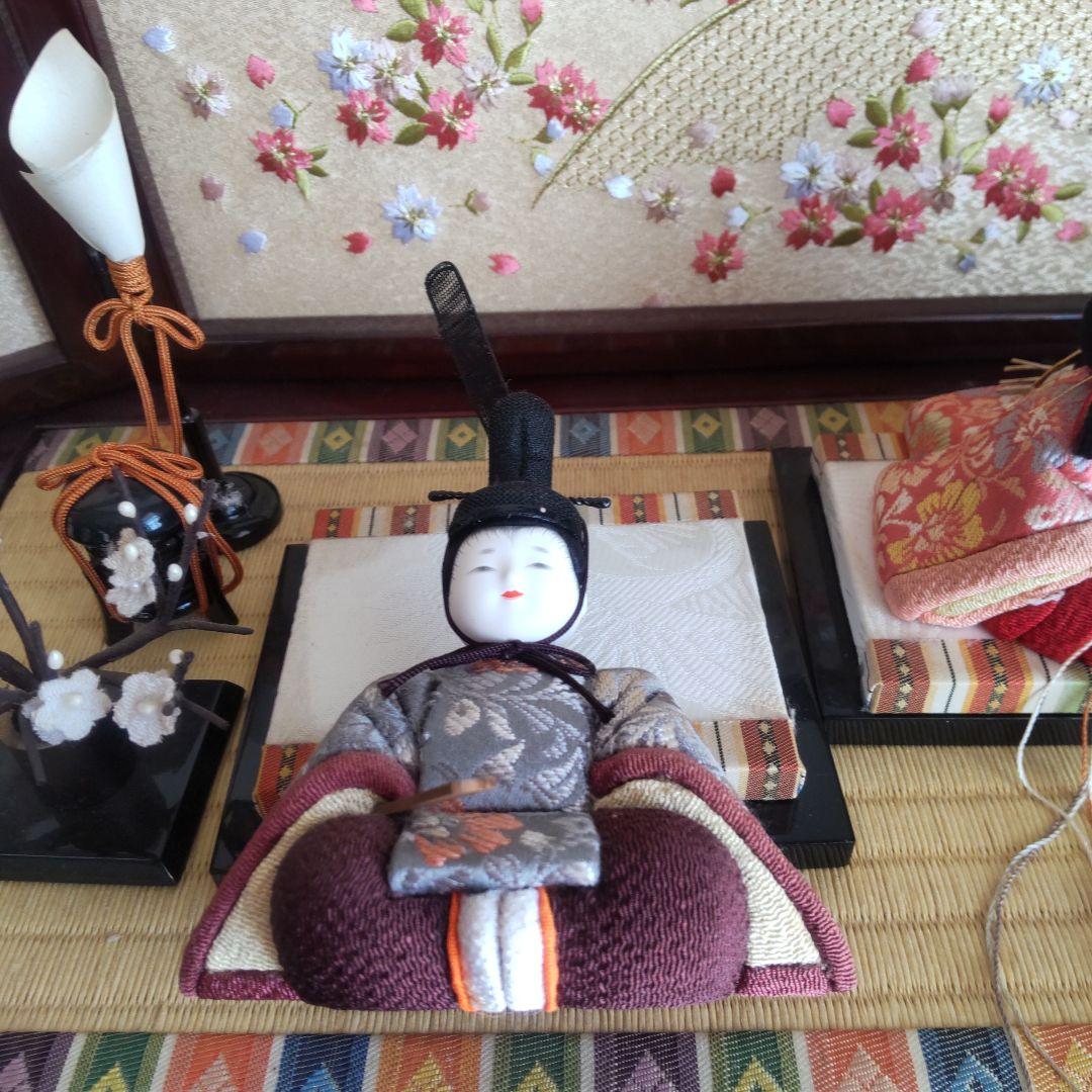 雛人形 原孝洲作 木目込み人形