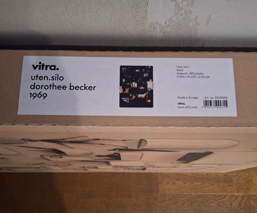 新品Vitra Uten Silo Ⅰ Black ヴィトラ ウーテンシロ1