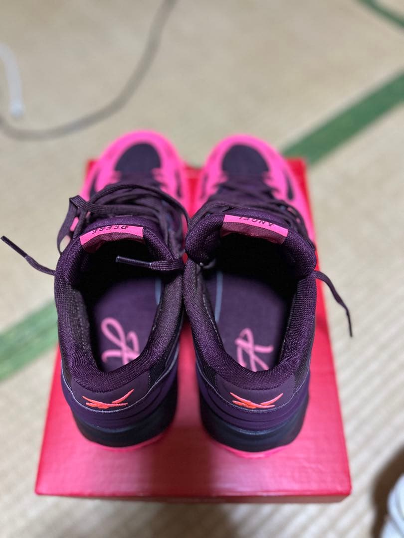 Reebok バスケットボールシューズ ピンク/パープル