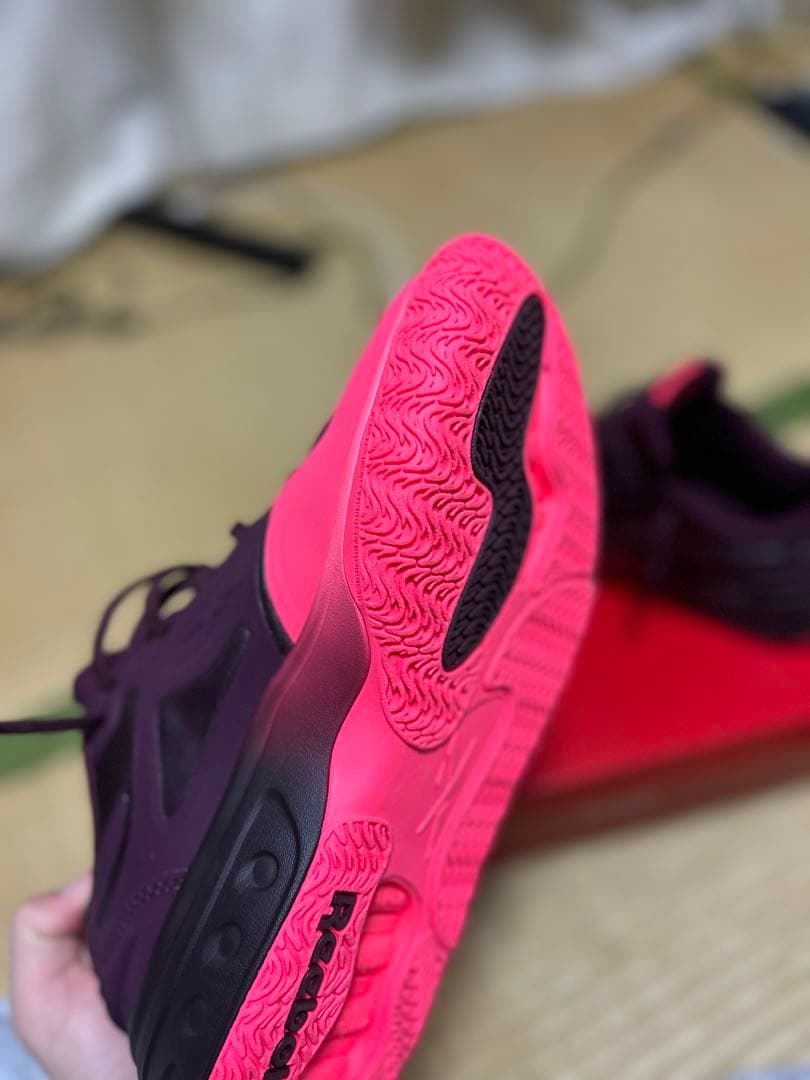 Reebok バスケットボールシューズ ピンク/パープル