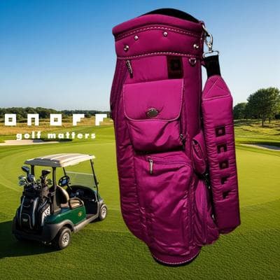 ONOFF オノフ カート式 キャディバッグ ピンク 軽量 レディース
