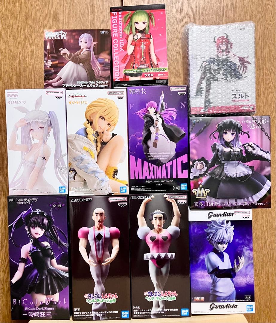 プライズフィギュアまとめ売り 黒江雫 藤田ことね フリーレン キルア スルト