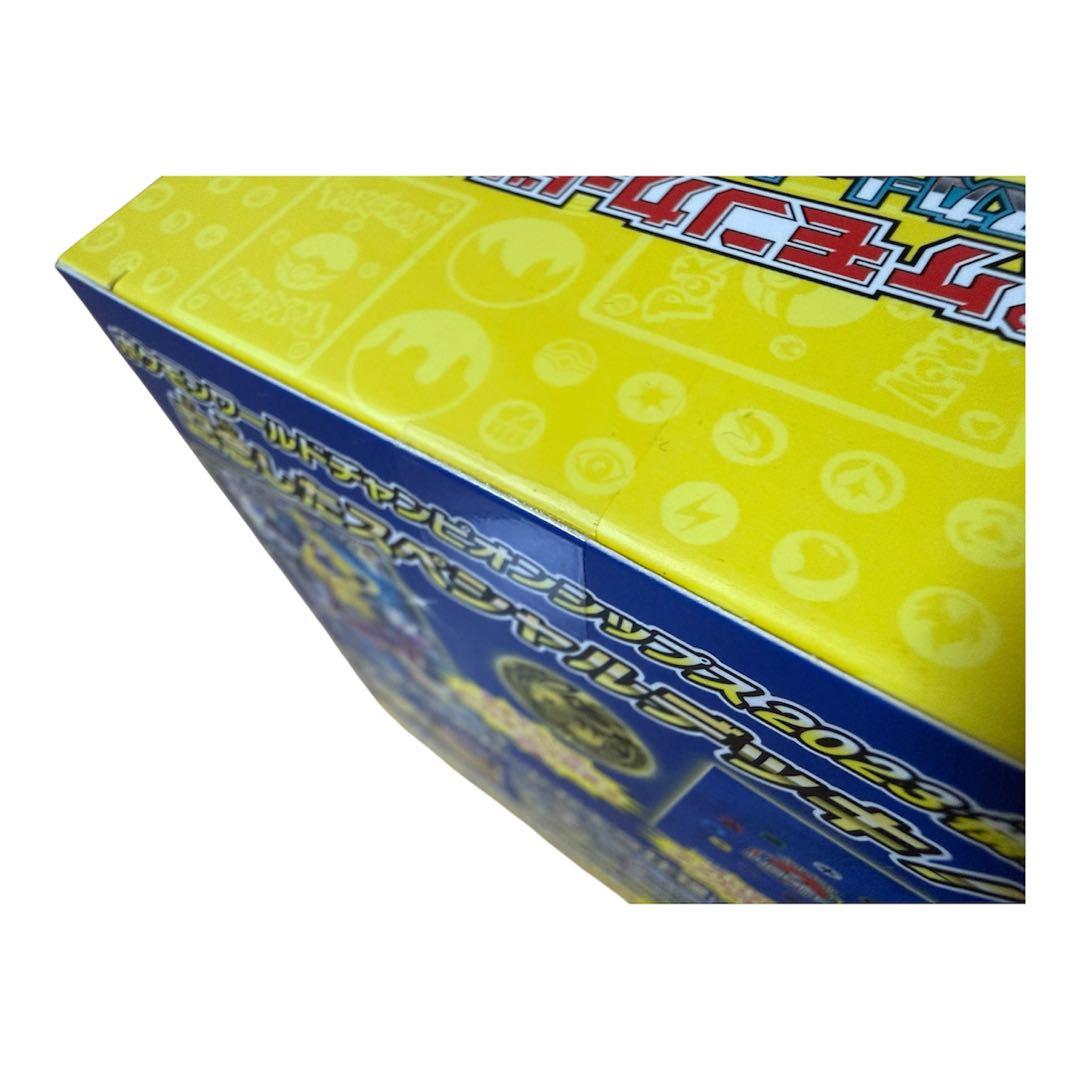 【新品未開封】 WCS 2023 横浜 記念 デッキ ピカチュウ プロモ付き