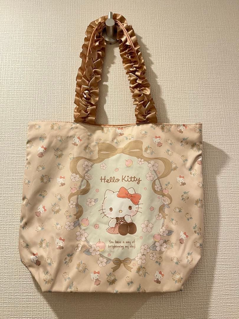 持ち手フリル　サンリオトートバッグセット