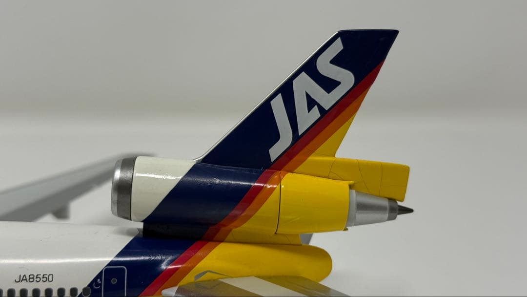 【訳アリ】 1/200 JAS日本エアシステム DC-10-30 JA8550