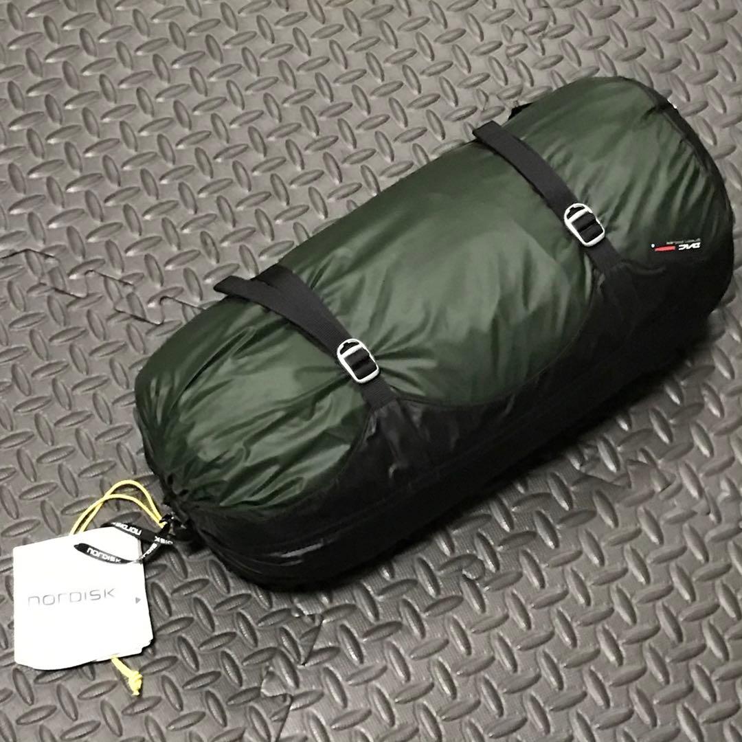 NORDISK Halland 2 LW Tent 緑 純正フットプリント付