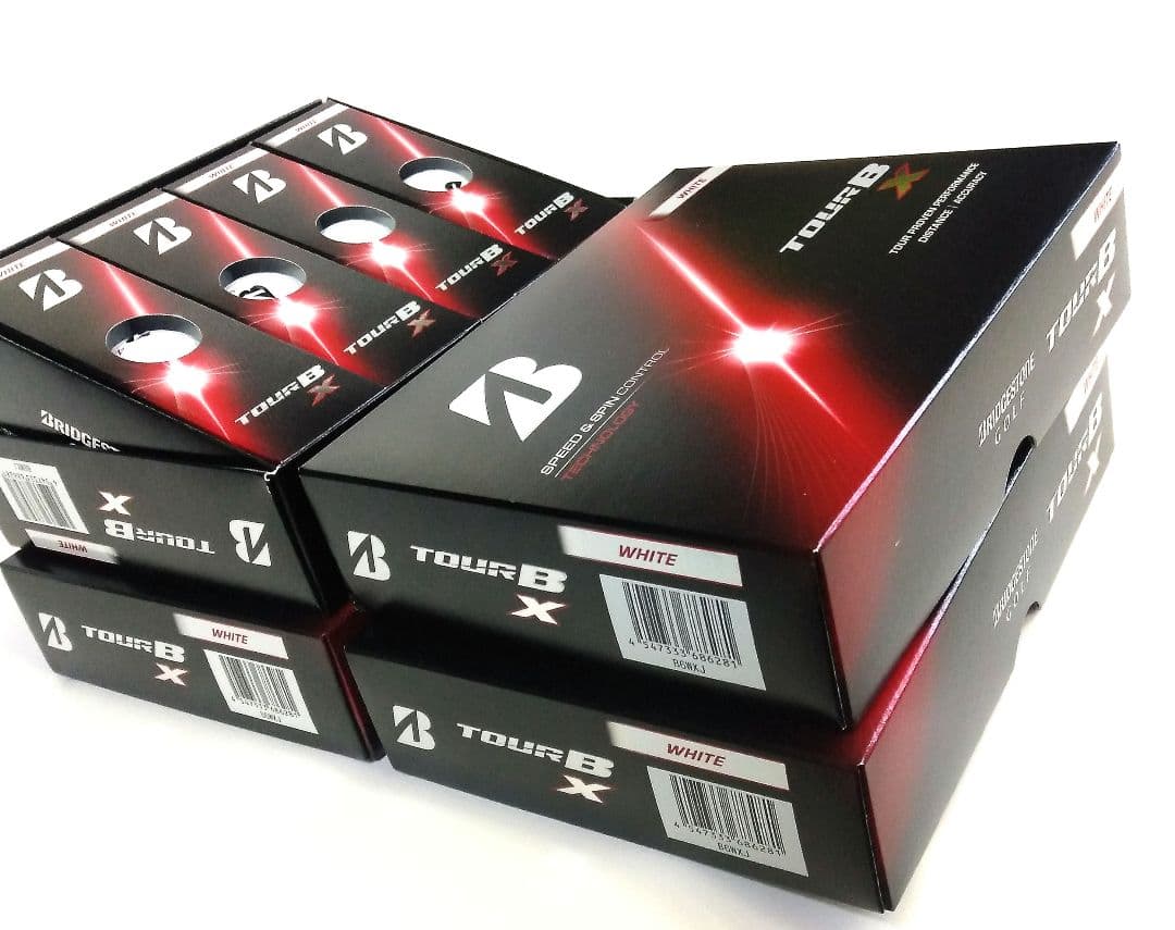 新品未使用　BSツアーBXホワイト お買い得　4ダースセット　値下げ不可