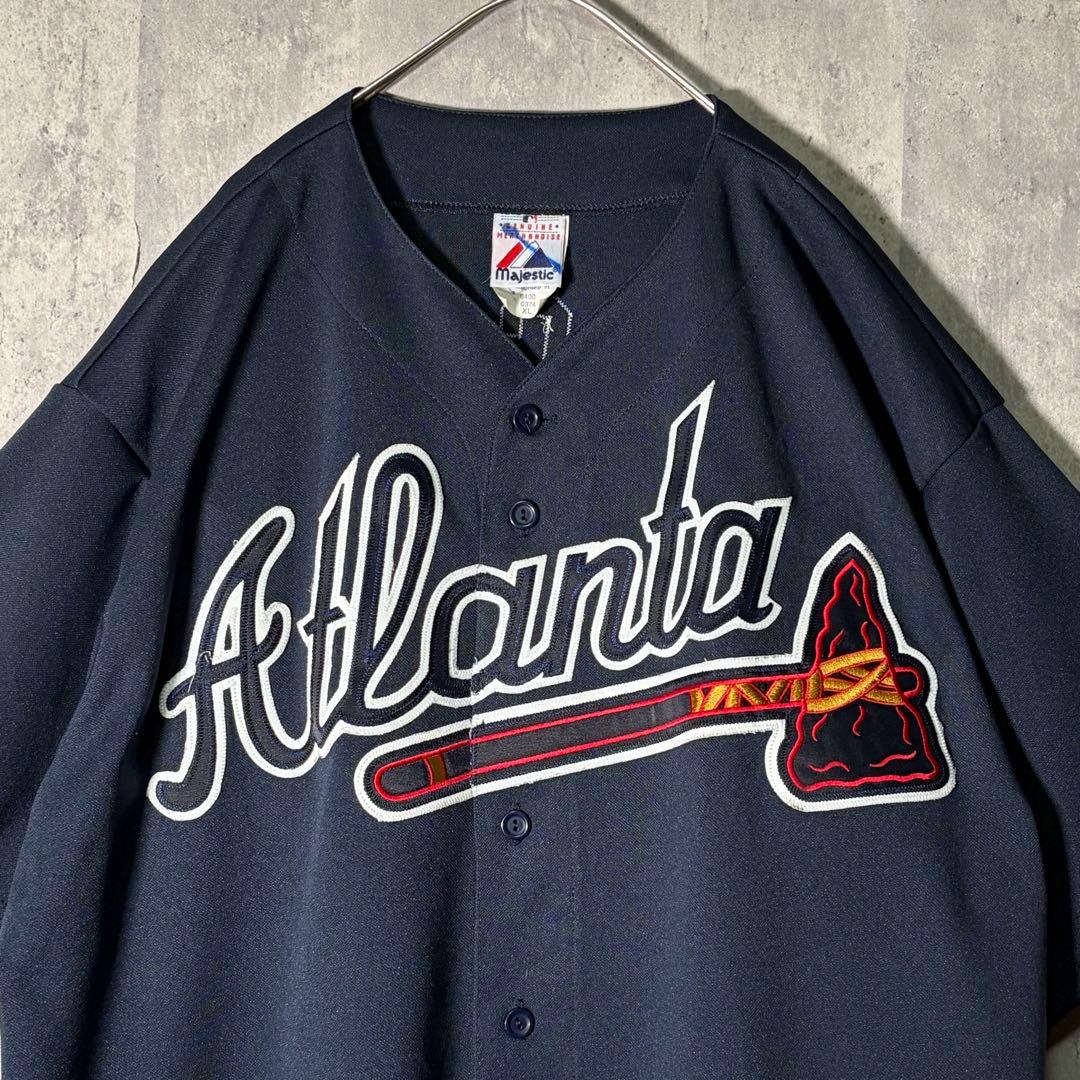 MLB アトランタ ブレーブス フランコーア ゲームシャツ ユニフォーム USA