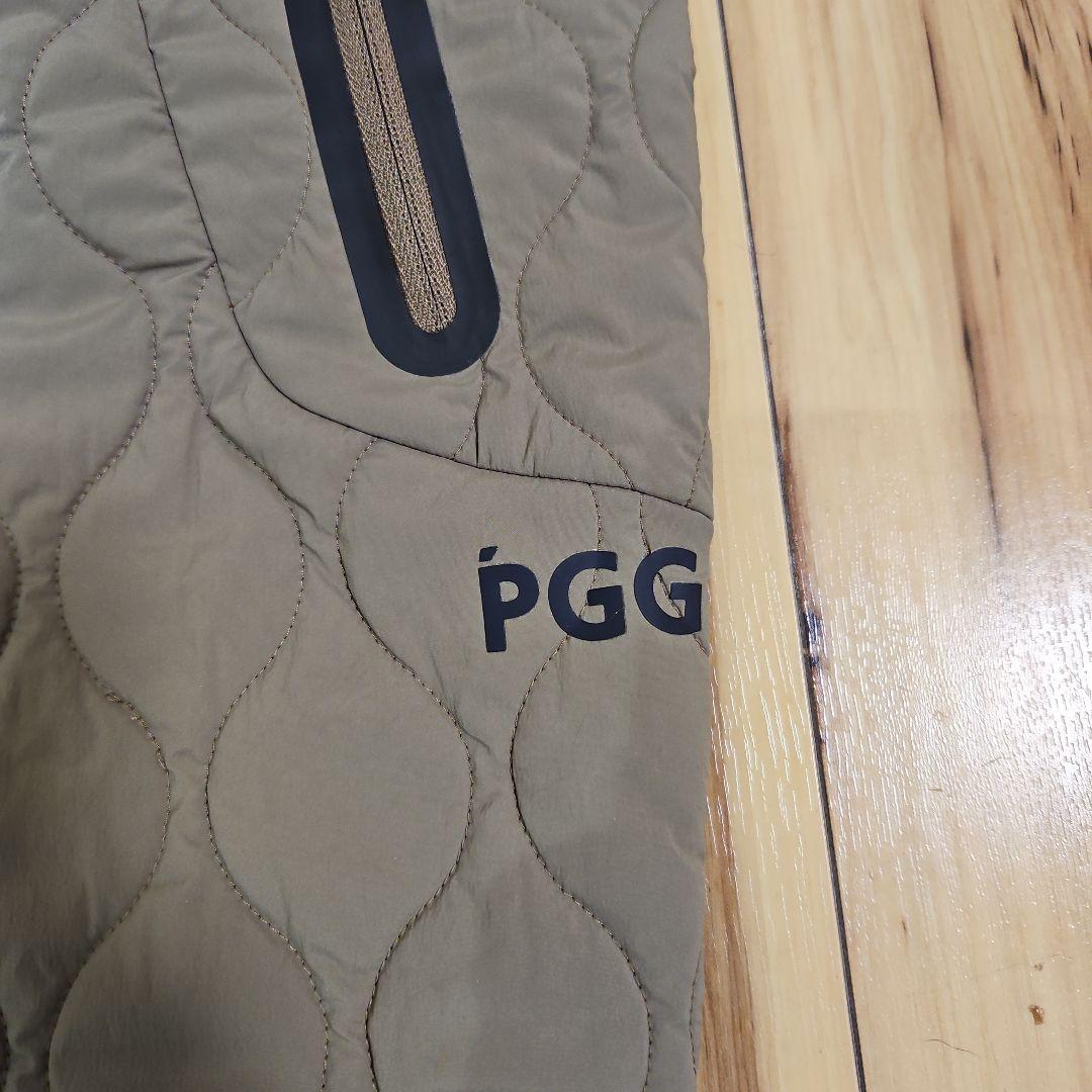 PGG キルティング メンズパンツ ベージュ