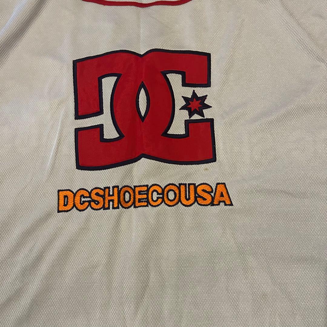 90s dc shoes ディーシー シューズ ベース ボール シャツ