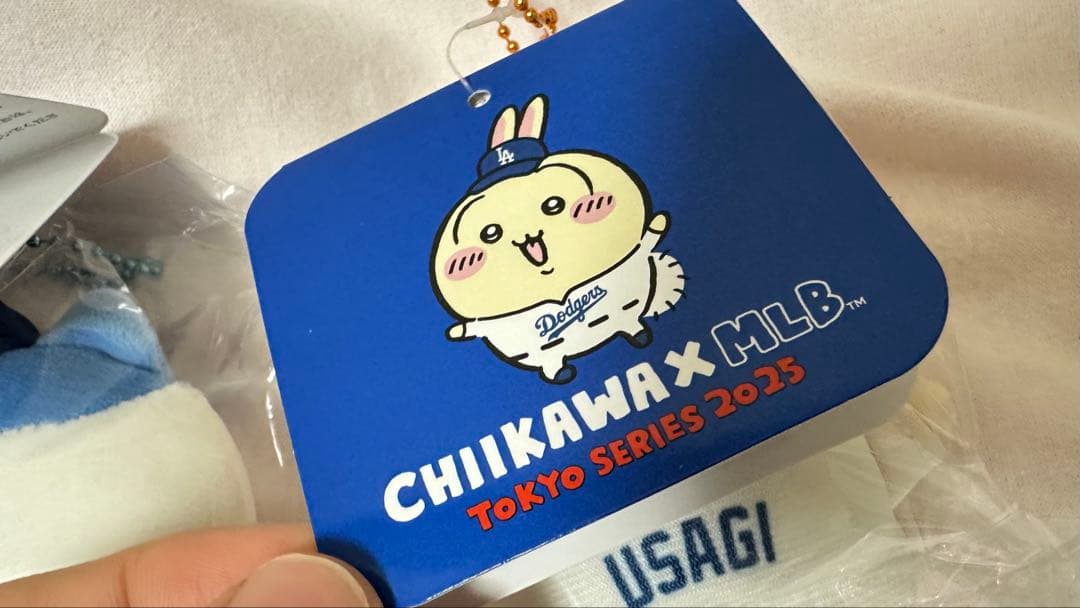 ちいかわ MLB TOKYO SERIES マスコット