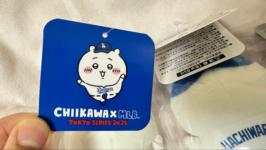 ちいかわ MLB TOKYO SERIES マスコット