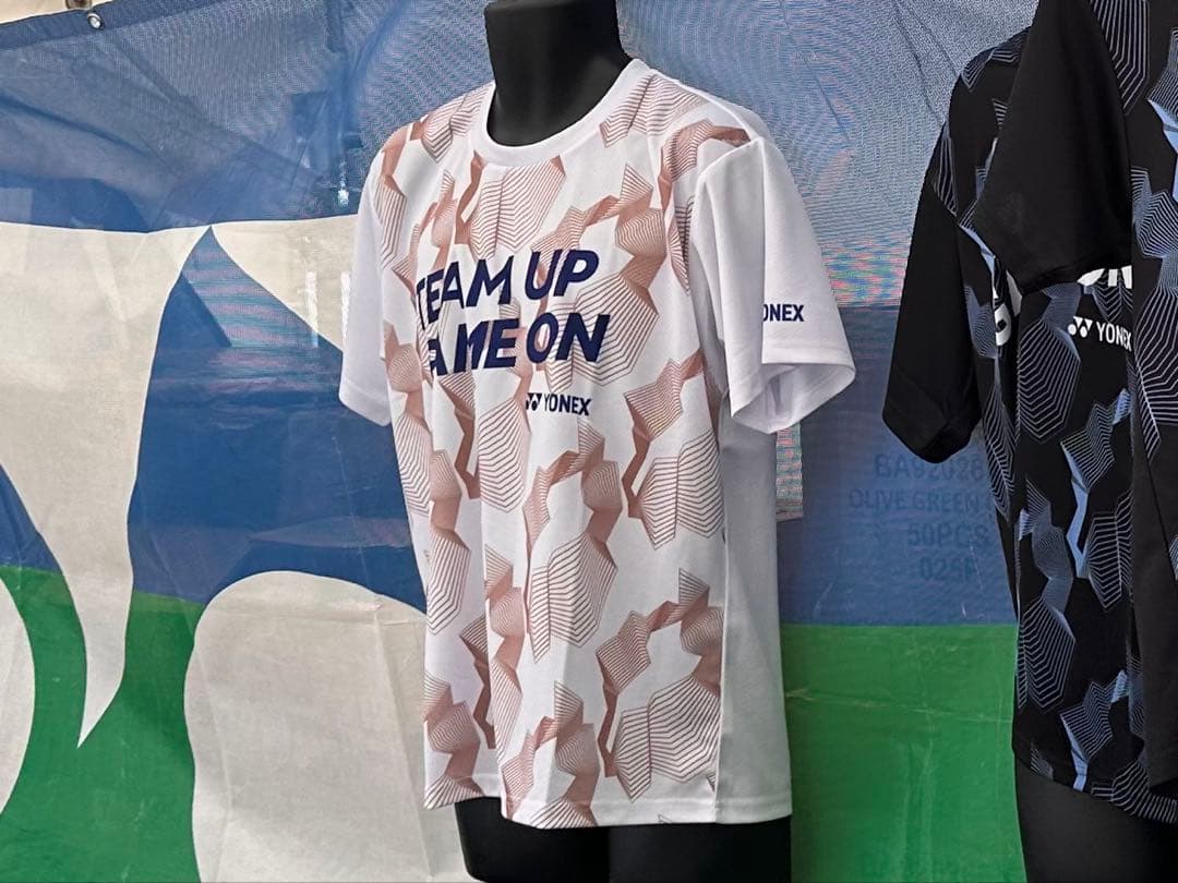 YONEX 国スポ 2025 限定 白 Tシャツ L