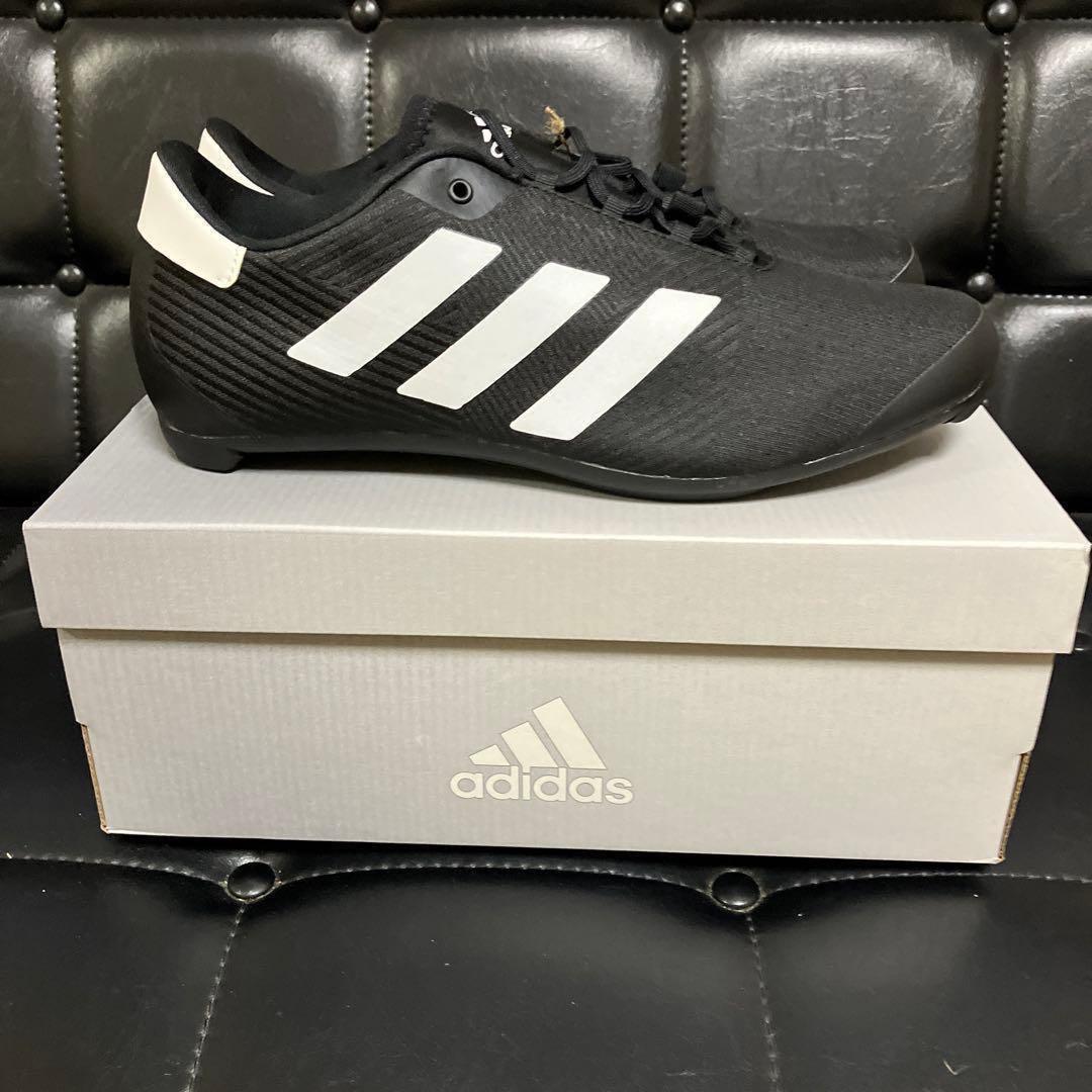 Adidas サイクリングシューズ ロードバイク 27cm blue lug