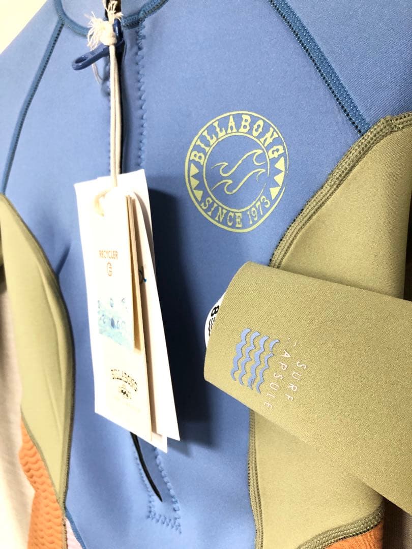 ロンスプ ビラボン レディス ロンスリ ウェットスーツ 長袖タッパー スプリング