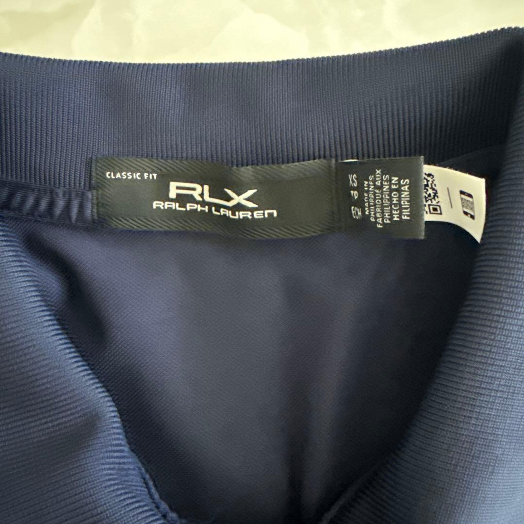 RLX RALPH LAUREN ノースリーブポロシャツ XS ネイビー