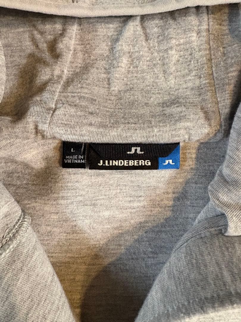 JLINDBERGグレー フード付きパーカー