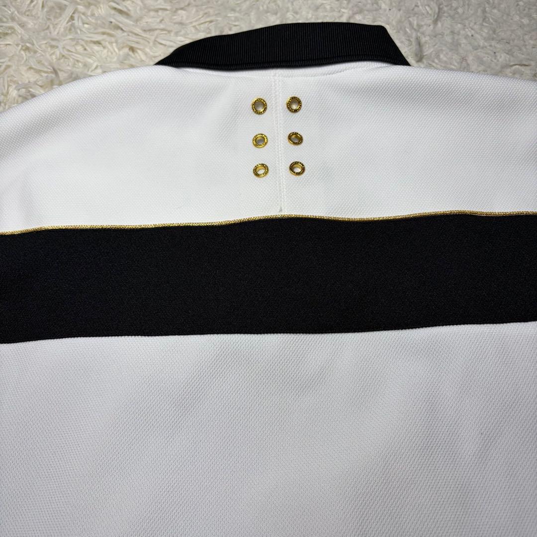 RUSSELUNO ポロシャツ サイズ5 グラフィックプリント 美品【1164】