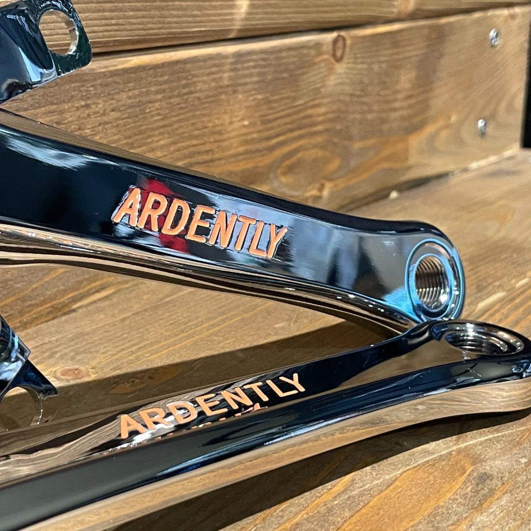 【新品】ARDENTRY ピスト用クランク ポリッシュ 165㎜ 144PCD