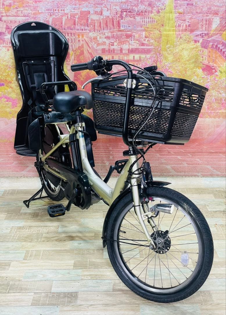 ZK3474 電動自転車 ヤマハ パスキス 子供乗せ 20インチ 送料無料
