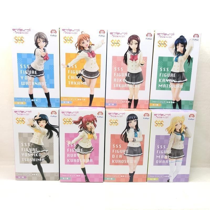 未開封)ラブライブ!サンシャイン!!フィギュア 8種 ちびきゅんキャラ 全9種