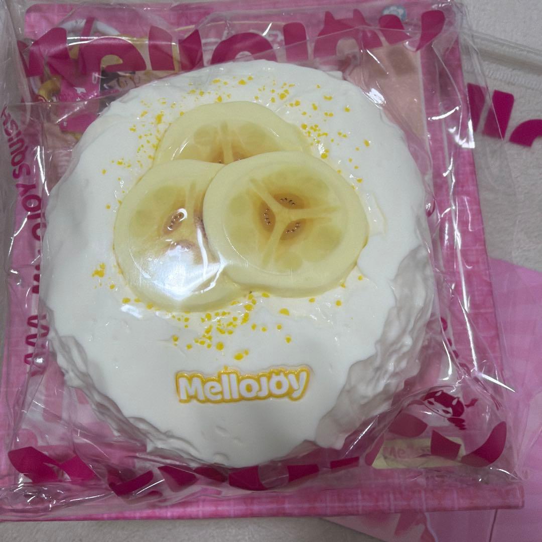 Mellojoy　クリームまみれ大福　バナナ　スクイーズ　 24時間以内発送