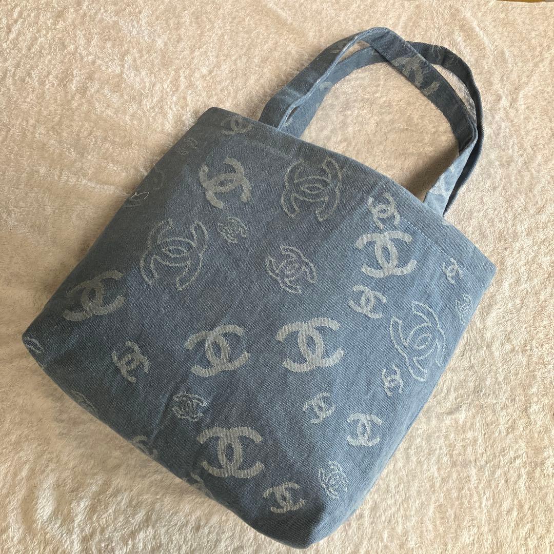 CHANEL デニムトートバッグ　ノベルティ