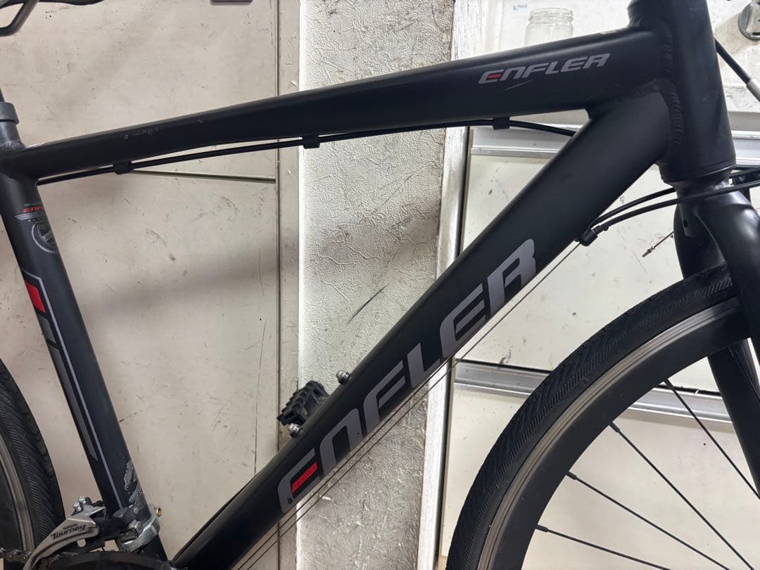ENFLER cycles japanクロスバイク 700Cマットブラック
