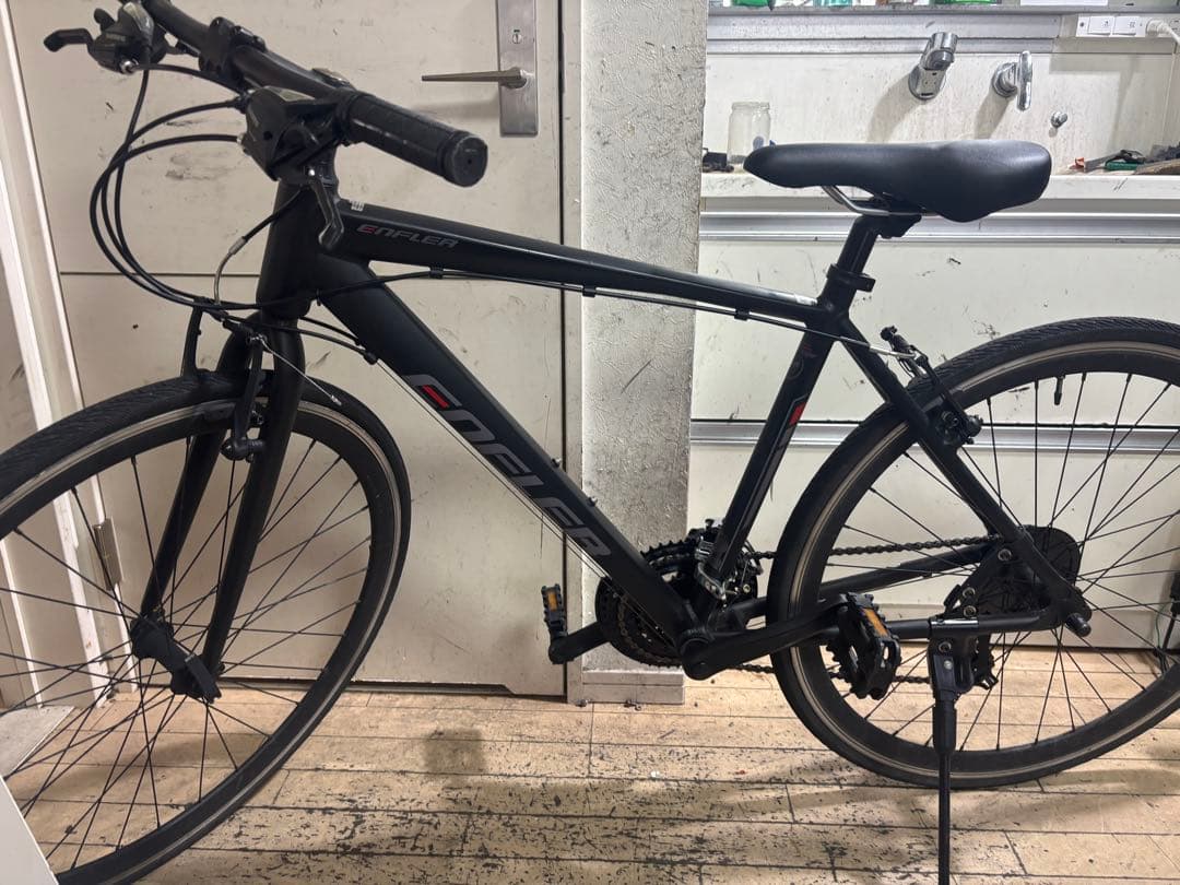 ENFLER cycles japanクロスバイク 700Cマットブラック