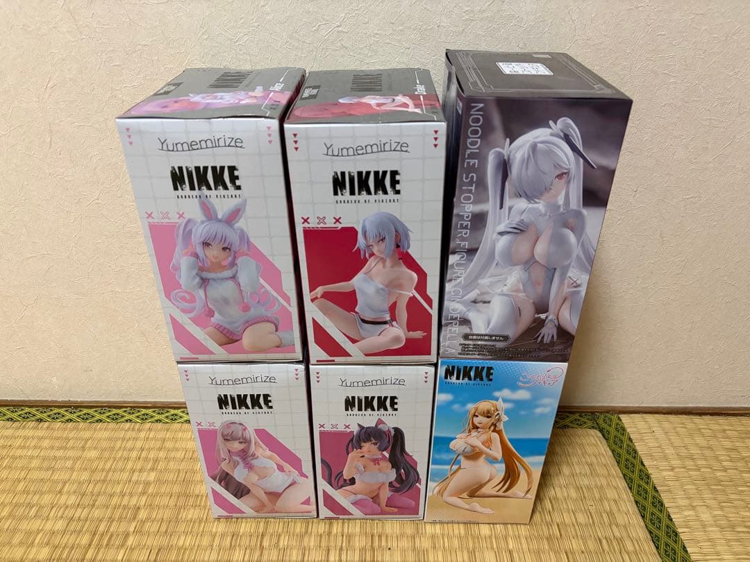 NIKKE 勝利の女神 Yumemirize フィギュア シンデレラ 6個
