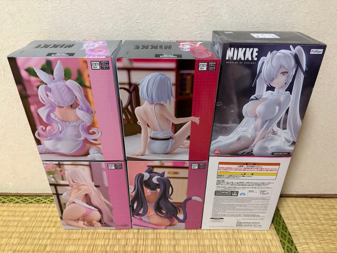NIKKE 勝利の女神 Yumemirize フィギュア シンデレラ 6個