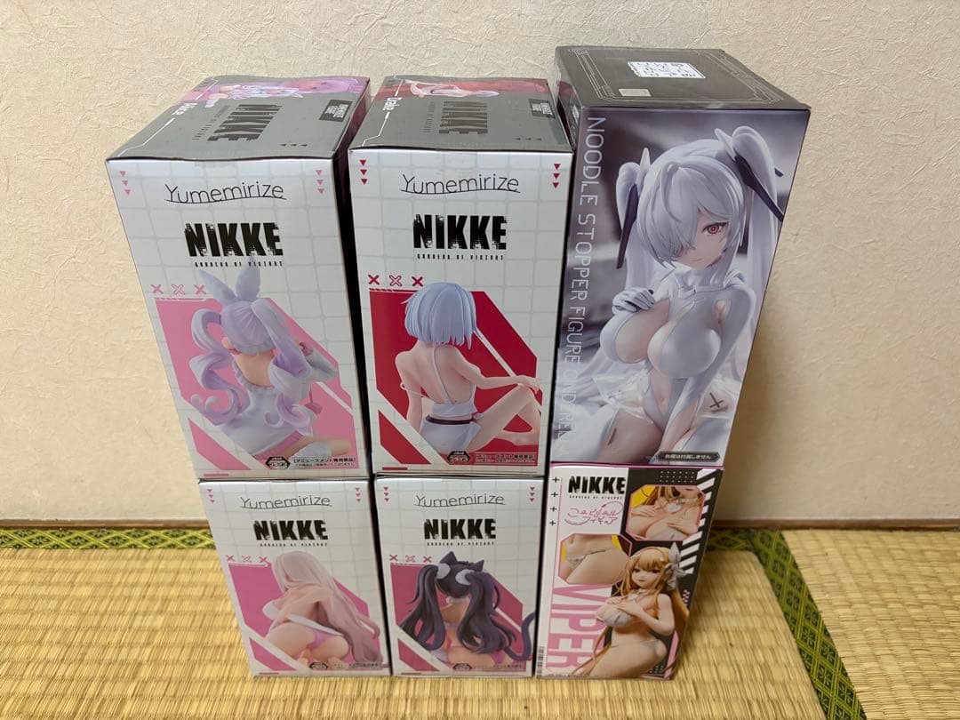 NIKKE 勝利の女神 Yumemirize フィギュア シンデレラ 6個