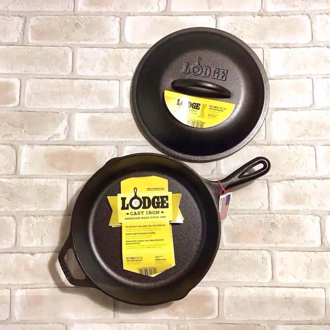 LOGE 新品未使用 スキレット L8SK3 & カバー L8IC3 セット