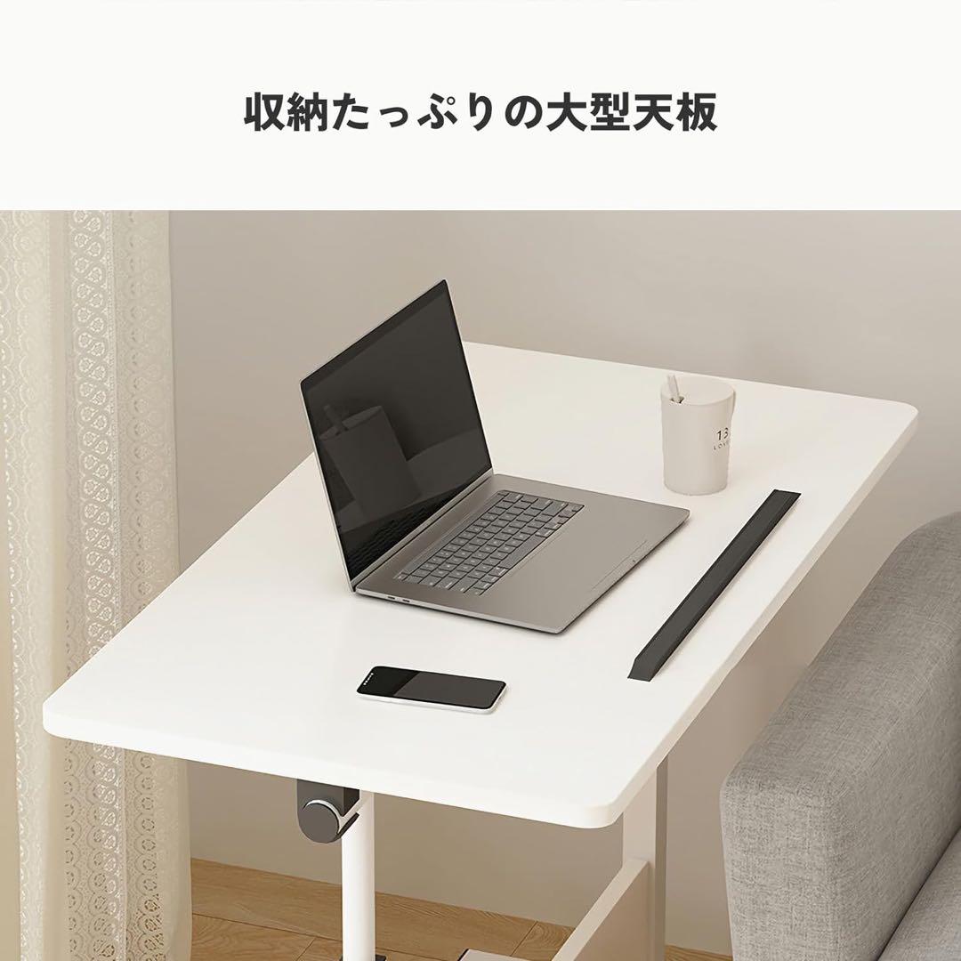 昇降式デスクキャスター付スタンディングデスク折り畳式コンパクトテレワークデスク
