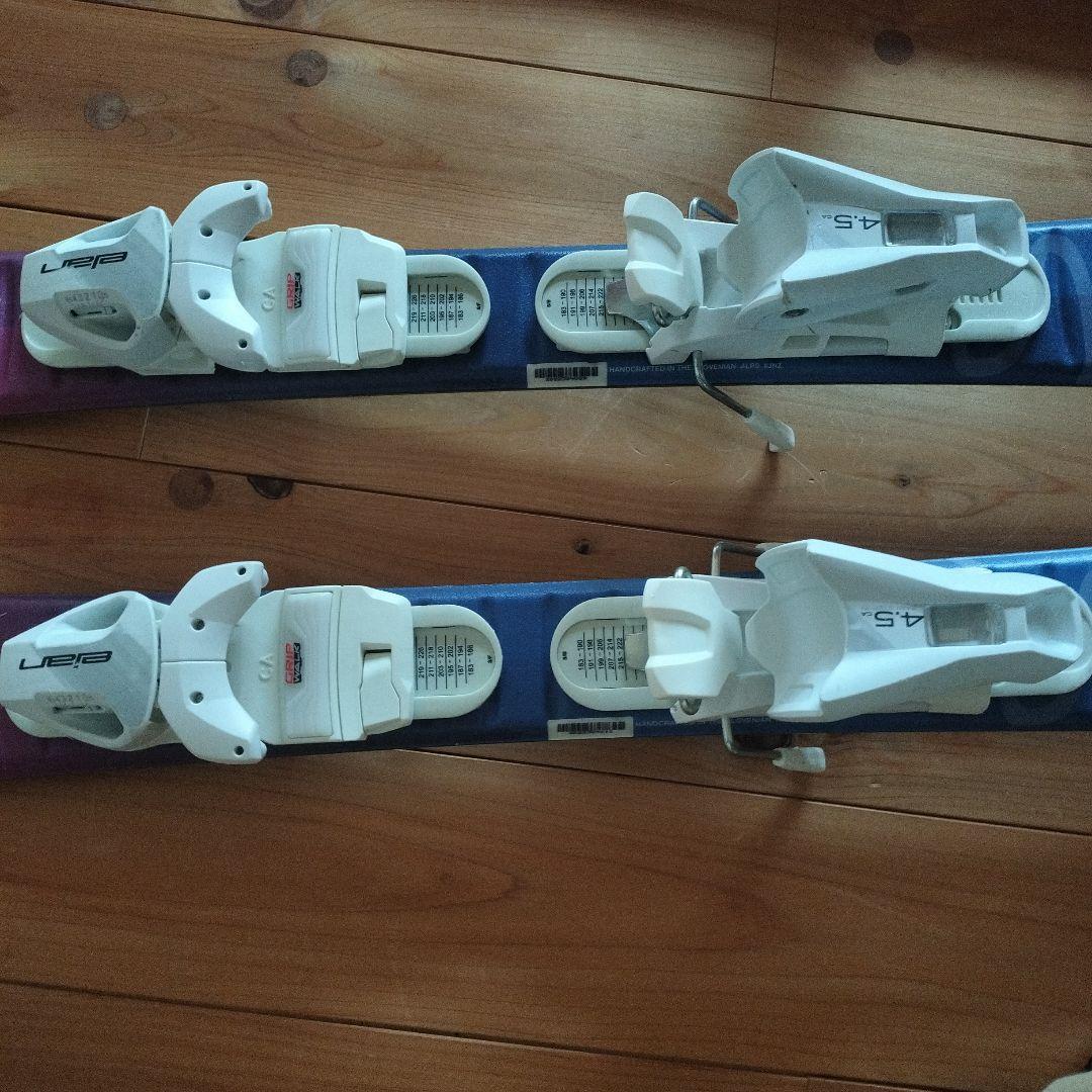 elan キッズスキー 90cm ビンディング付き