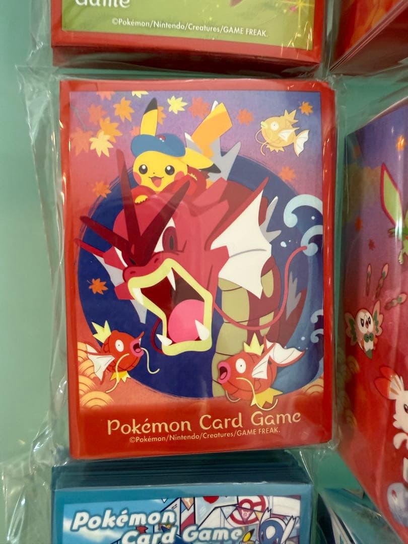 ポケモンカード デッキシールド 6種セット 未開封 ポケセン限定