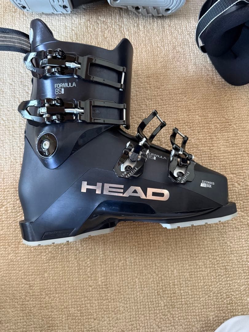 HEAD FORMULA85 スキー ブーツ ブラック　サイズ25/25.5