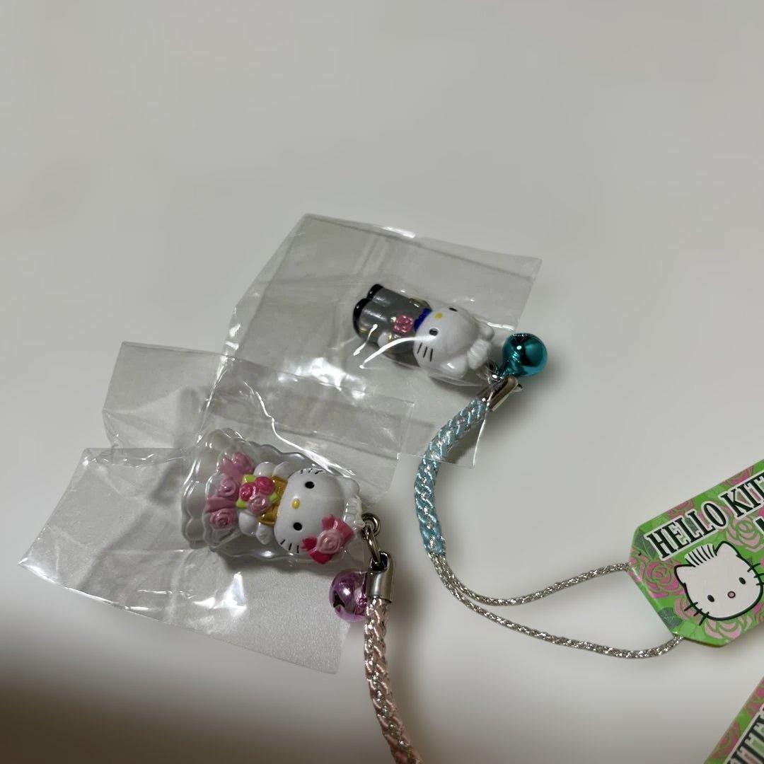 ダニエル&キティ 根付けストラップ 軽井沢ウエディング ペア サンリオ レア