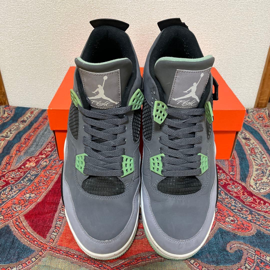 AIR JORDAN 4 RETRO エアジョーダン レトロ グレー　スニーカー