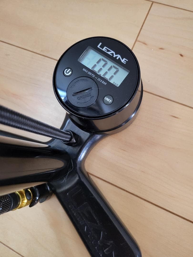 LEZYNE デジタルフロアポンプ CNC DIGITAL DRIVE