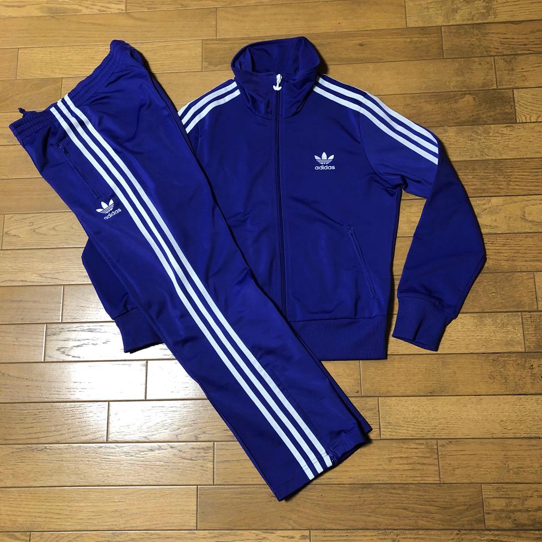 adidas アディダス　レディース　ジャージセットサイズOT.Mパープル