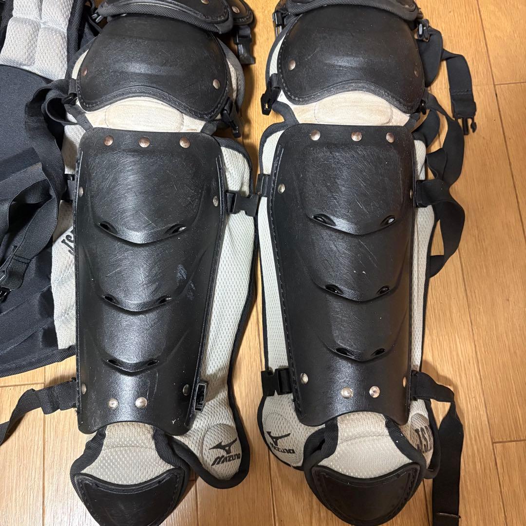 野球　キャッチャー防具一式　ミズノプロ　ローリングス