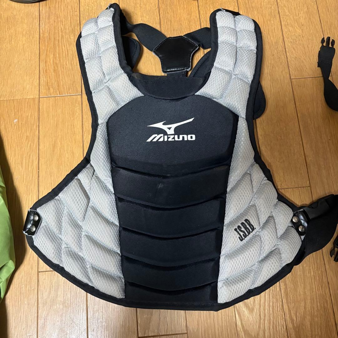 野球　キャッチャー防具一式　ミズノプロ　ローリングス