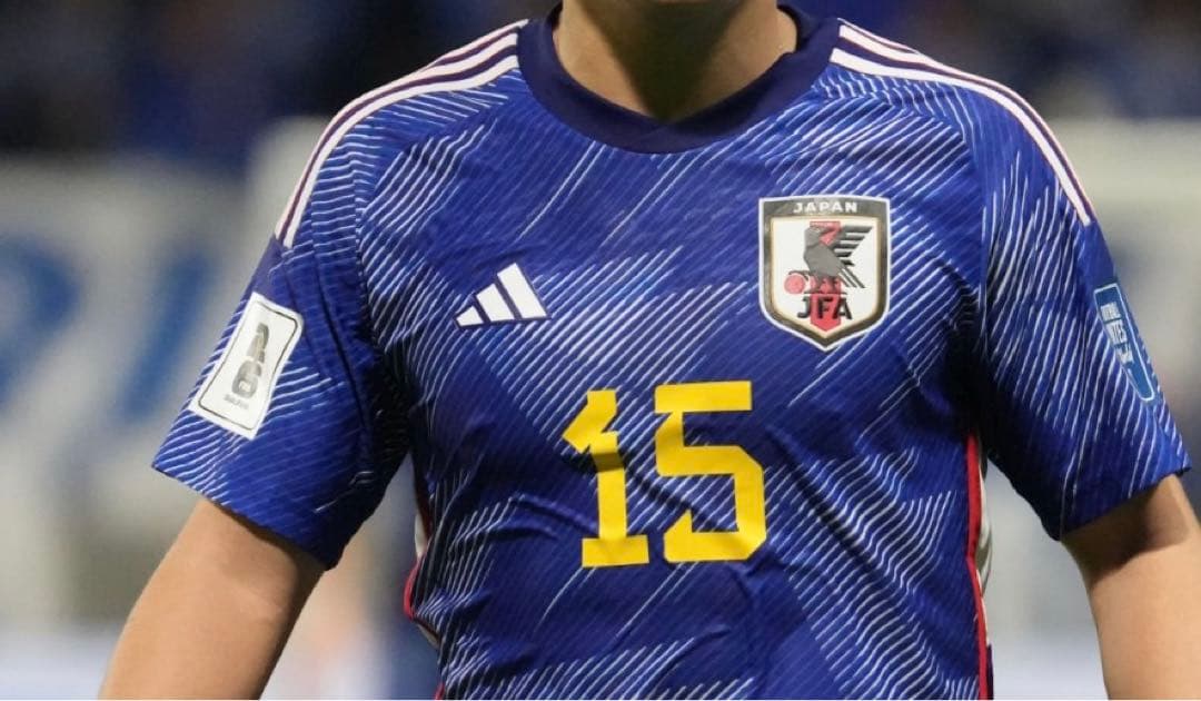 日本代表 伊東純也 2026W杯予選 ユニフォーム スタッドランス 選手用