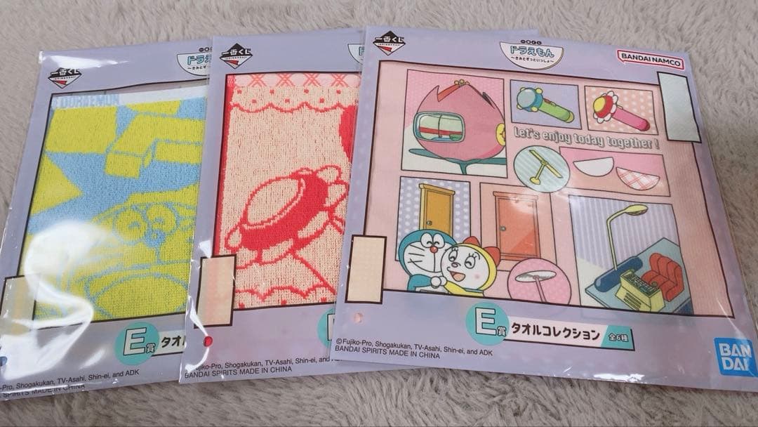 ドラえもん　一番くじ　ラストワン賞・C賞・D賞・E賞・F賞・G賞