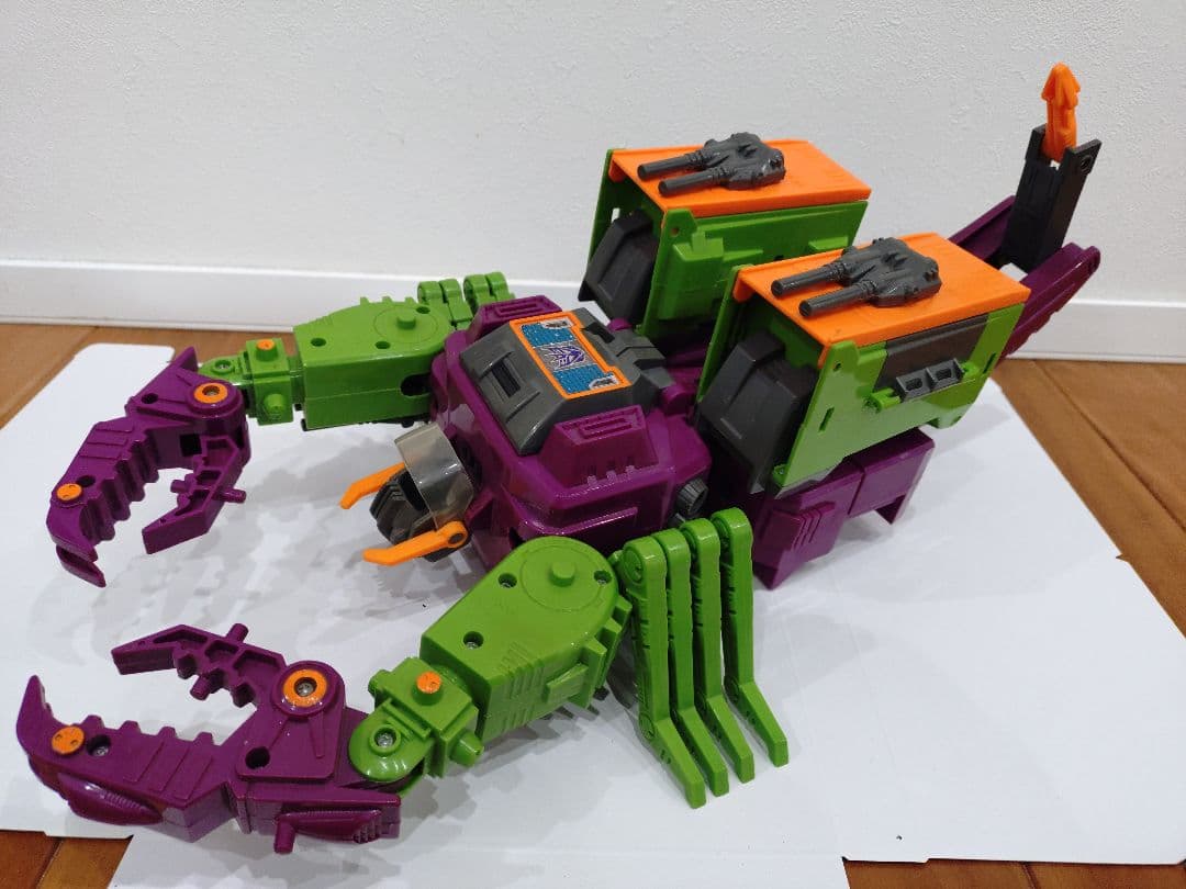 【1987年製35cm】トランスフォーマー　D-93　メガザラックです※ジャンク