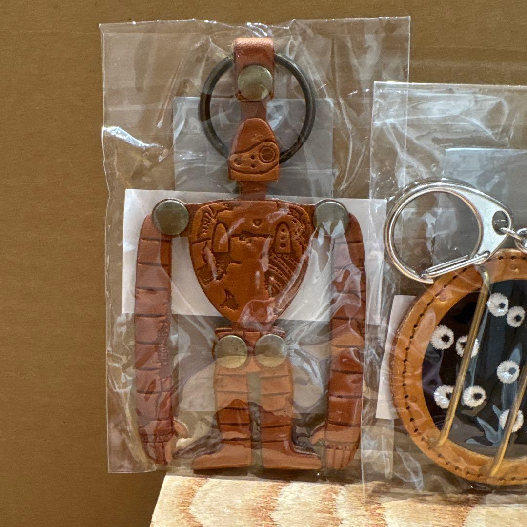 ジブリ美術館　オリジナル　革製キーホルダー　3種類