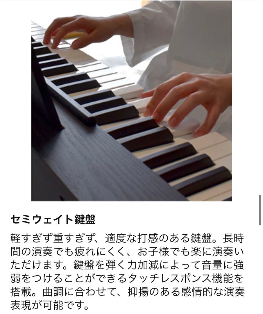 TORTE TDP-SP03 88鍵キーボード