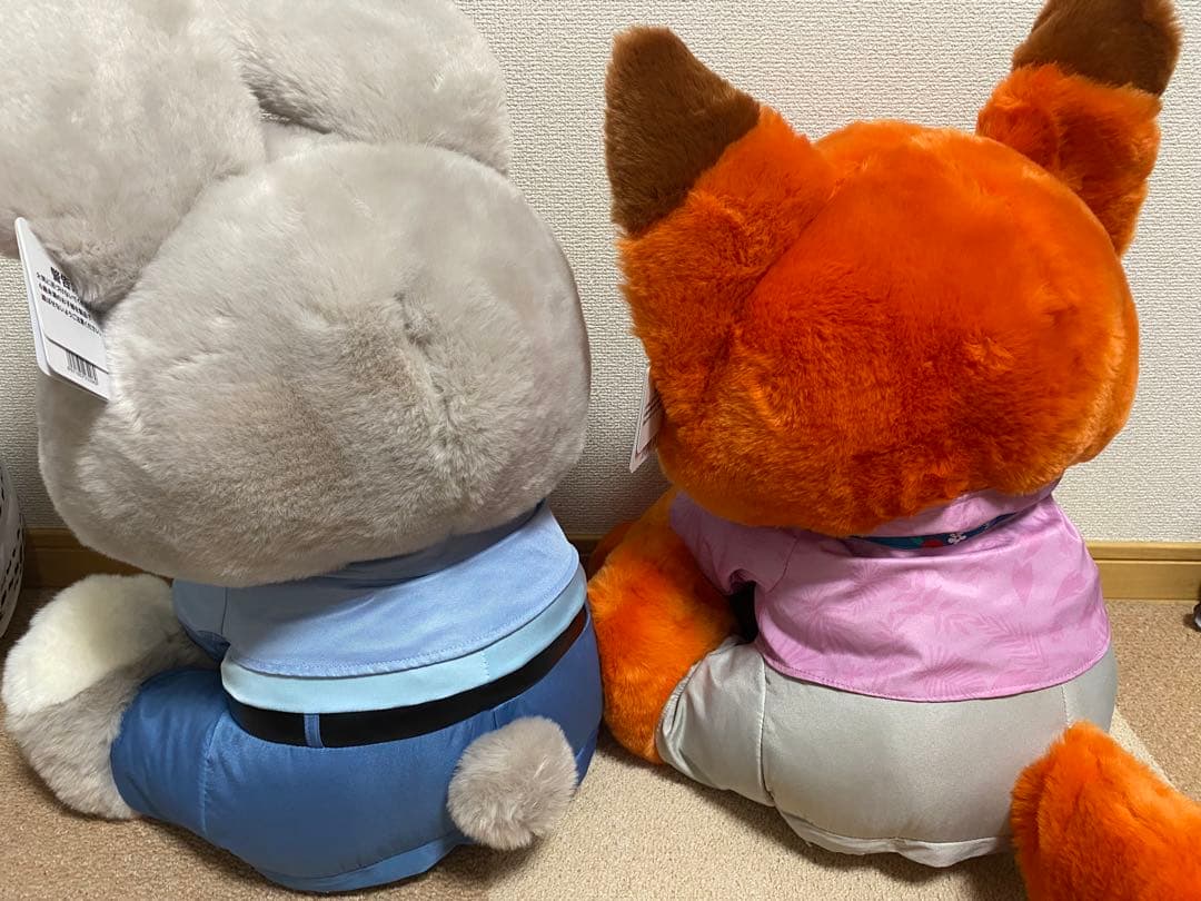 ズートピア　コストコ　ジュディ・ホップス　ニック・ワイルド ブランケット付き