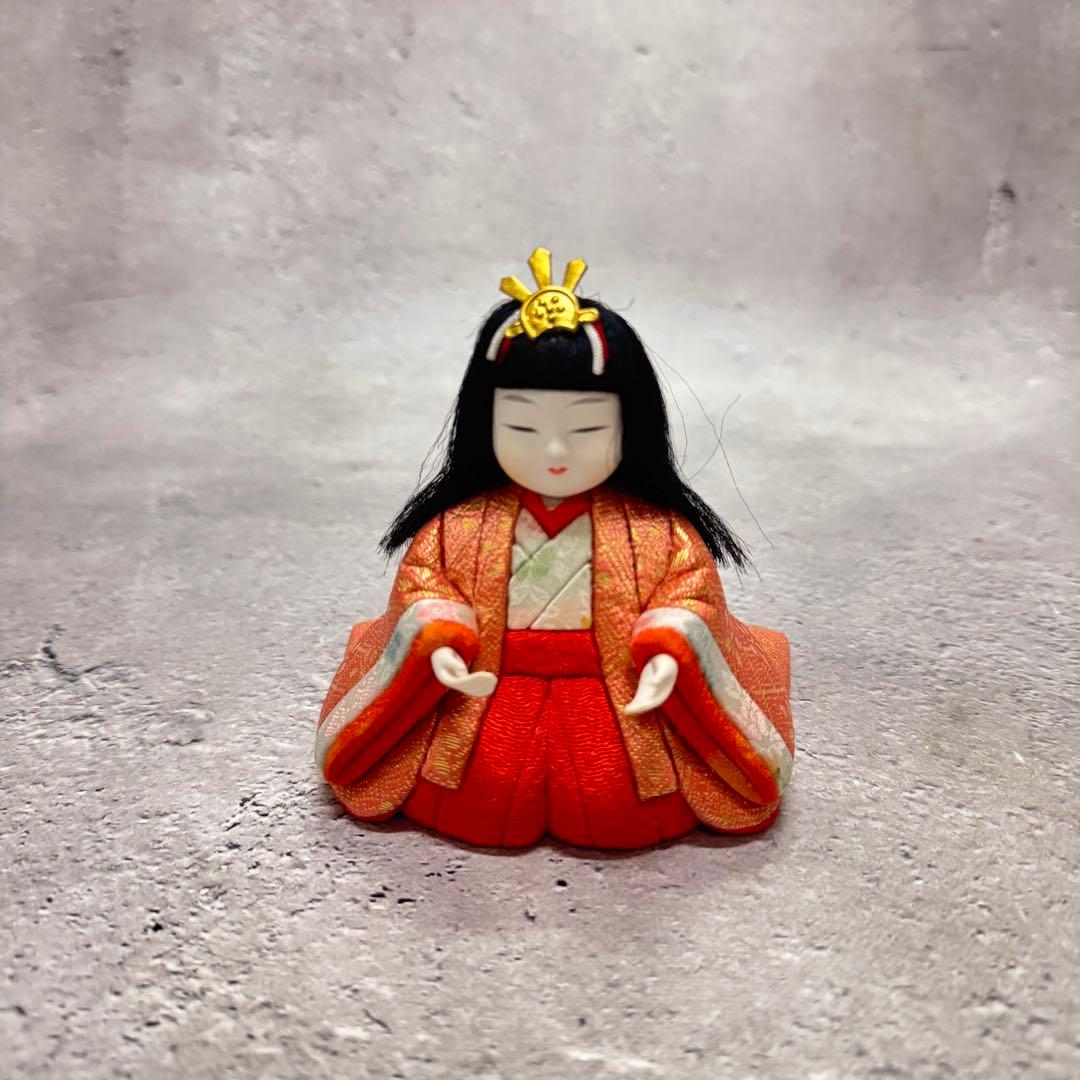 新品 雛人形 5体セット 江戸木目込人形 安土雛 一秀作